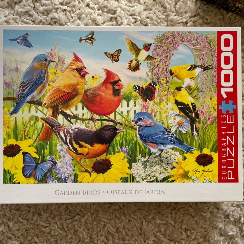 Garden Birds Eurographics 1000 pieces puzzle
